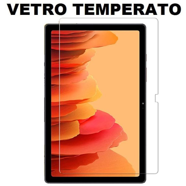 PELLICOLA per SAMSUNG GALAXY TAB A7 2020/2022 (10.4" - SM-T500/SM-T503/SM-T505/SM-T507/SM-T509) IN VETRO TEMPERATO 0,33mm