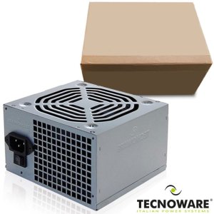 ALIMENTATORE PER PC ATX 500W CON VENTOLA DA 12 CM A BASSA RUMOROSITA' COLORE GRIGIO FAL506FS12B TECNOWARE FREE SILENT 50