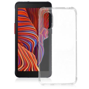 CUSTODIA per SAMSUNG GALAXY XCOVER 5 (SM-G525F) IN GEL TPU SILICONE TRASPARENTE