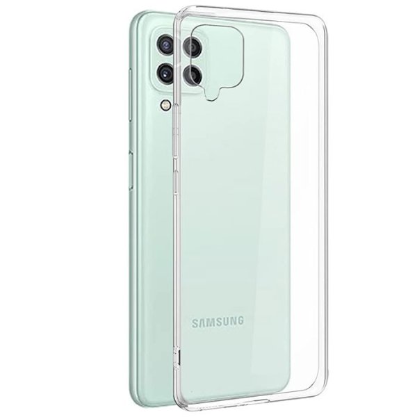 CUSTODIA per SAMSUNG GALAXY A22 (SM-A225F) - IN GEL TPU SILICONE TRASPARENTE - ATTENZIONE: Non compatibile con Samsung A22 5G!