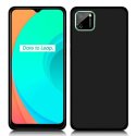 CUSTODIA per REALME C11 - IN GEL TPU SILICONE COLORE NERO - ATTENZIONE: Non compatibile con versione 2021!