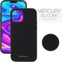 CUSTODIA per APPLE IPHONE 13 PRO (6.1") IN SILICONE CON INTERNO IN MICROFIBRA COLORE NERO ALTA QUALITA' MERCURY BLISTER