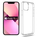 CUSTODIA per APPLE IPHONE 13 MINI (5.4") - IN GEL TPU SILICONE 1,8mm TRASPARENTE