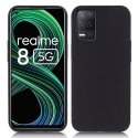 CUSTODIA per REALME 8 5G, V13 5G, NARZO 30 5G - IN GEL TPU SILICONE SLIM COLORE NERO SATINATO - ATTENZIONE..