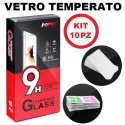 PELLICOLA per APPLE IPHONE 13, IPHONE 13 PRO, IPHONE 14 (6.1") - PROTEGGI DISPLAY VETRO TEMPERATO ECO - KIT 10 PEZZI