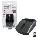 MOUSE OTTICO WIRELESS 2.4GHz TC-35 TECNO CON RISOLUZIONE 1600DPI E RAGGIO DI AZIONE 10 METRI COLORE NERO BLISTER