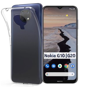 CUSTODIA per NOKIA G20, NOKIA G10, NOKIA 6.3 - IN GEL TPU SILICONE TRASPARENTE