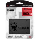 DRIVE A STATO SOLIDO SSD A400 960GB 2,5" CON VELOCITA' DI TRASFERIMENTO FINO A 500MB/s IN LETTURA COLORE NERO KINGSTON BLISTER