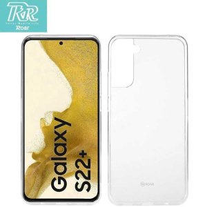 CUSTODIA per SAMSUNG GALAXY S22 PLUS 5G (SM-S906B) IN GEL TPU SILICONE TRASPARENTE ALTA QUALITA' ROAR COLORFUL BLISTER