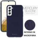 CUSTODIA per SAMSUNG GALAXY S22 PLUS 5G (S906B) - IN SILICONE CON INTERNO IN MICROFIBRA COLORE BLU ALTA QUALITA' MERCURY