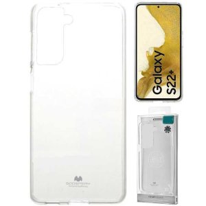 CUSTODIA per SAMSUNG GALAXY S22 PLUS 5G (SM-S906B) IN GEL TPU TRASPARENTE ALTA QUALITA' MERCURY BLISTER