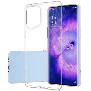 CUSTODIA per OPPO FIND X5 PRO - IN GEL TPU SILICONE TRASPARENTE