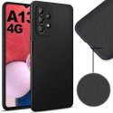 CUSTODIA per SAMSUNG GALAXY A13 4G (A135/A137) IN SILICONE SOFT TOUCH INTERNO IN MICROFIBRA NERO - ATTENZIONE..