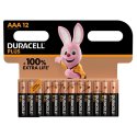 BATTERIE MINISTILO AAA LR03 1,5V ALKALINE MN2400 CONFEZIONE DA 12 PEZZI DURACELL BLISTER