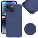 CUSTODIA per APPLE IPHONE 14 PLUS (6.7") IN SILICONE CON EFFETTO SOFT TOUCH ED INTERNO IN MICROFIBRA COLORE BLU