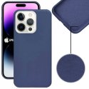 CUSTODIA per APPLE IPHONE 14 PRO MAX (6.7") IN SILICONE CON EFFETTO SOFT TOUCH ED INTERNO IN MICROFIBRA COLORE BLU