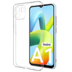 CUSTODIA per XIAOMI REDMI A1, REDMI A2 - IN GEL TPU SILICONE 1,8mm TRASPARENTE