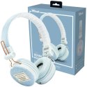 CUFFIE STEREO CON JACK 3,5mm, MICROFONO E PADIGLIONI RIPIEGABILI PER SMARTPHONE E TABLET IN DENIM BLU CHIARO 23610 TRUST