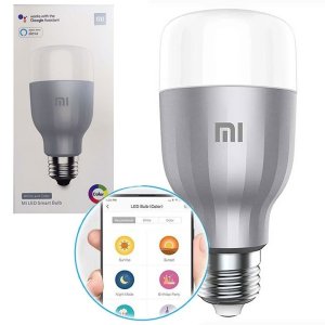 XIAOMI MI LED SMART BULB 10W COLORE BIANCO E MULTICOLORE COMPATIBILE CON ALEXA E GOOGLE ASSISTANT - ATTACCO E27