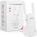 RANGE EXTENDER 300Mbps CON 2 ANTENNE ESTERNE DA 3dBi, PULSANTE WPS E LED POTENZA SEGNALE COLORE BIANCO A9 TENDA