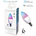 LAMPADINA SMART BULB WIFI 4.5W C37 COLORE BIANCO CALDO E MULTICOLORE COMPATIBILE CON ALEXA E GOOGLE ASSISTANT - ATTACCO E14