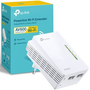 POWERLINE EXTENDER AV600 300Mpbs WI-FI CON DUE PORTE ETHERNET COLORE BIANCO TL-WPA4220 V4 TP-LINK (UNITA' AGGIUNTIVA)