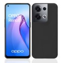 CUSTODIA per OPPO RENO 8 5G - IN GEL TPU SILICONE SLIM COLORE NERO SATINATO