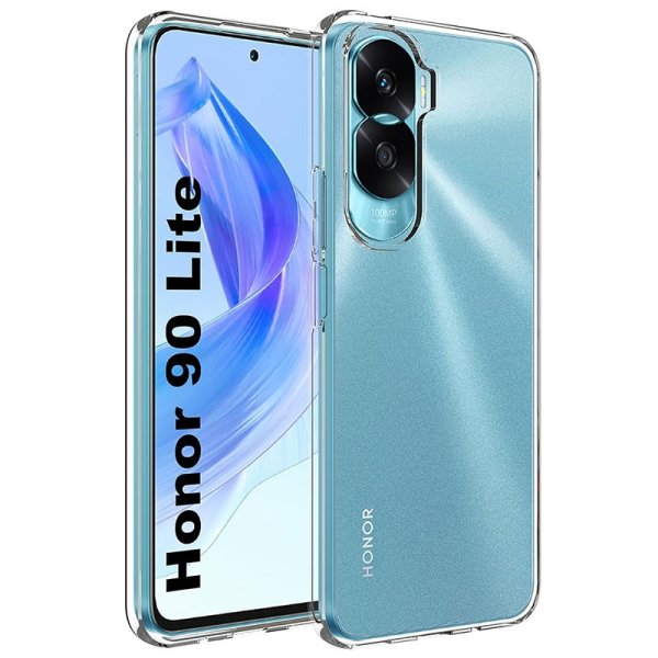 CUSTODIA per HUAWEI HONOR 90 LITE - IN GEL TPU SILICONE TRASPARENTE