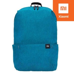 ZAINO ORIGINALE XIAOMI MI CASUAL DAYPACK CON 4 TASCHE, IMPERMEABILE E COMPATTO (CAPACITA' 10 LITRI) COLORE AZZURRO ZJB4145GL