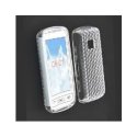 CUSTODIA GEL TPU SILICONE SEMI-RIGIDA per NOKIA C6-01 COLORE BIANCO