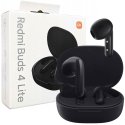 AURICOLARI BLUETOOTH 5.3 XIAOMI REDMI BUDS 4 LITE CON SUPPORTO PER GOOGLE FAST PAIR E MODALITA' BASSA LATENZA NERO BHR7118GL