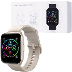 SMARTWATCH MIBRO WATCH C2 - RESISTENZA ALL'ACQUA 2ATM CON MONITORAGGIO BATTITI E MISURAZIONE DELL'SpO2 BIANCO CREMA XPAW009