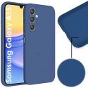 CUSTODIA per SAMSUNG GALAXY A15 (4G/5G) IN SILICONE EFFETTO SOFT TOUCH CON INTERNO IN MICROFIBRA COLORE BLU