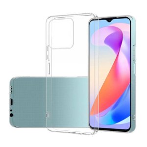 CUSTODIA per HONOR X6A, X5 PLUS IN GEL TPU SILICONE TRASPARENTE