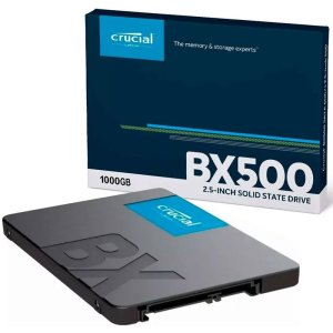 DRIVE A STATO SOLIDO SSD BX500 1TB 2,5" CON VELOCITA' DI TRASFERIMENTO FINO A 540MB/s IN LETTURA CRUCIAL CT1000BX500SSD1