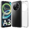 CUSTODIA per XIAOMI REDMI A3 IN GEL TPU SILICONE TRASPARENTE