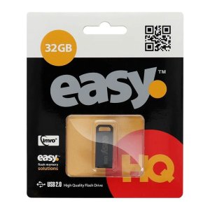 PEN DRIVE 32GB USB 2.0 CON ASOLA DI AGGANCIO COLORE NERO IMRO EASY