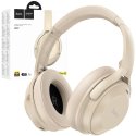 CUFFIA BLUETOOTH 5.3 CON TECNOLOGIA ANC, MICROFONO INTEGRATO E PADIGLIONI IMBOTTITI E RIPIEGABILI COLORE ORO CHAMPAGNE W37 HOCO