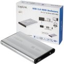 BOX ESTERNO 2.5" (6.35 cm) HDD SATA I/II USB 2.0 IN ALLUMINIO COLORE SILVER LOGILINK UA0041A