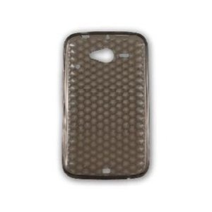 CUSTODIA GEL TPU SILICONE SEMI-RIGIDA per HTC CHACHA COLORE NERO