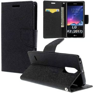 CUSTODIA per ALCATEL 1SE 2020, 1SE LITE EDITION 2021 - FLIP COLORE NERO con FINESTRA ID E CHIUSURA MAGNETICA INVISIBILE