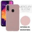 CUSTODIA per SAMSUNG GALAXY A20e (SM-A202) - IN SILICONE CON INTERNO IN MICROFIBRA COLORE SABBIA ALTA QUALITA' MERCURY BLISTER