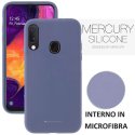 CUSTODIA per SAMSUNG GALAXY A20e (SM-A202) - IN SILICONE CON INTERNO IN MICROFIBRA COLORE LAVANDA ALTA QUALITA' MERCURY BLISTER