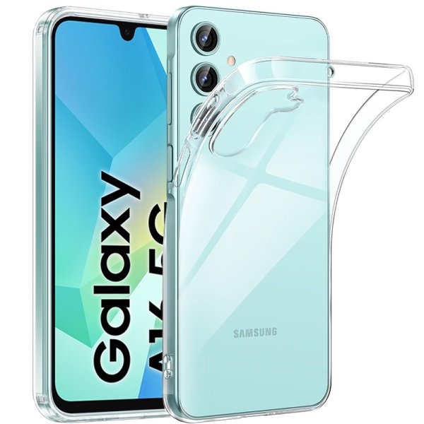 CUSTODIA per SAMSUNG GALAXY A16 (4G/5G) TRASPARENTE IN GEL TPU SILICONE