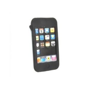 CUSTODIA IN SILICONE per APPLE IPOD TOUCH 1ª GENERAZIONE COLORE NERO