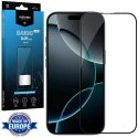 PELLICOLA per APPLE IPHONE 16 PRO (6.3") - VETRO TEMPERATO FULL FACE 9H CORNICE NERA MYSCREEN DIAMOND LITE