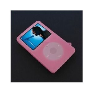 CUSTODIA IN SILICONE per APPLE IPOD NANO 5ª GENERAZIONE COLORE ROSA