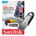 PEN DRIVE 64GB USB 3.0 ULTRA FLAIR CON VELOCITA' DI LETTURA FINO A 150MB/s E CORPO IN METALLO SDCZ73-064G-G46 SANDISK