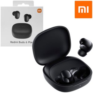 AURICOLARI BLUETOOTH 5.4 XIAOMI REDMI BUDS 6 PLAY ULTRALEGGERI, 5 MODALITA' EQ E RIDUZIONE RUMORE COLORE NERO BHR8776GL