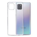 CUSTODIA per SAMSUNG GALAXY NOTE 10 LITE (N770), A81 - IN GEL TPU SILICONE TRASPARENTE